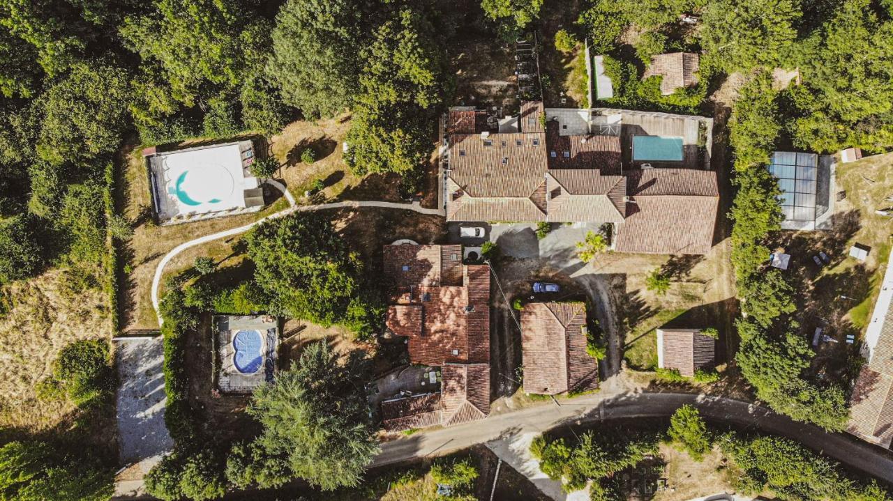 La Laujere Ivie - Gite & Piscine Privative Saint-Hilaire-du-Bois  Bagian luar foto